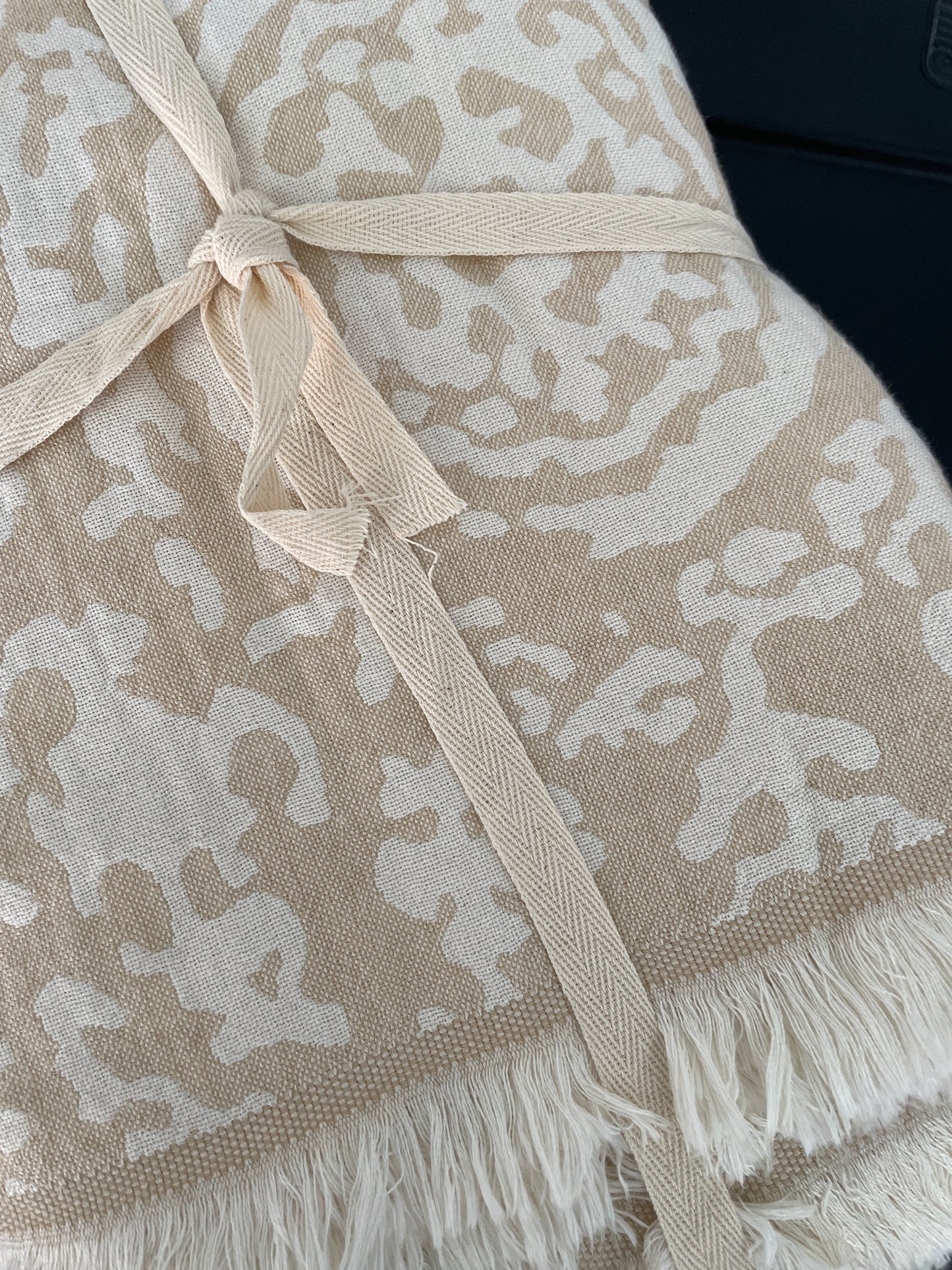 Roma 100% Cotton Blanket Throw