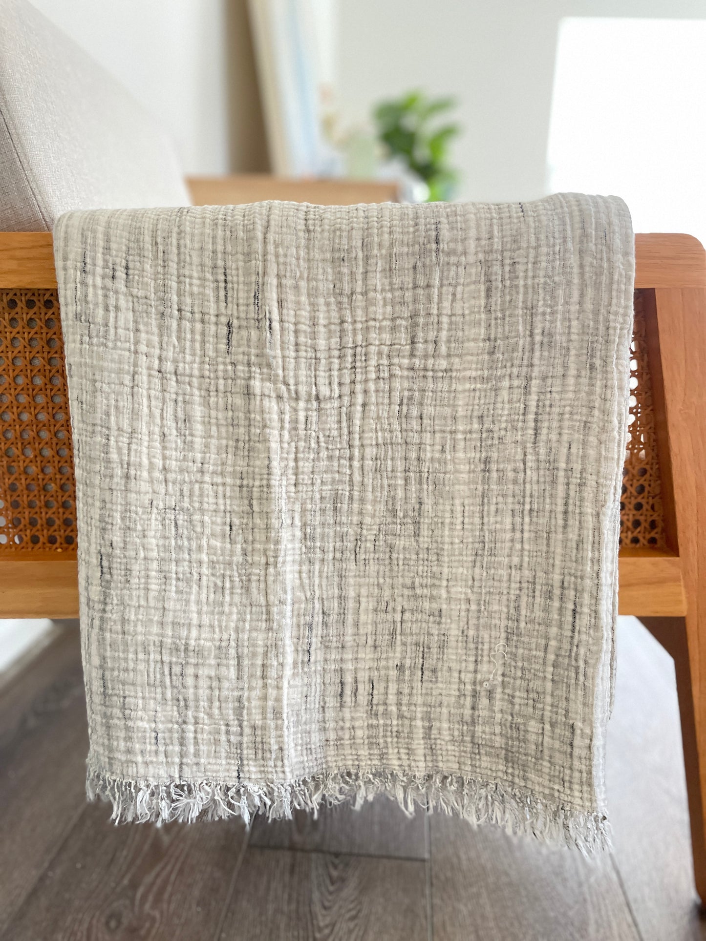 Soho 4 Layer Muslin Throw Blanket