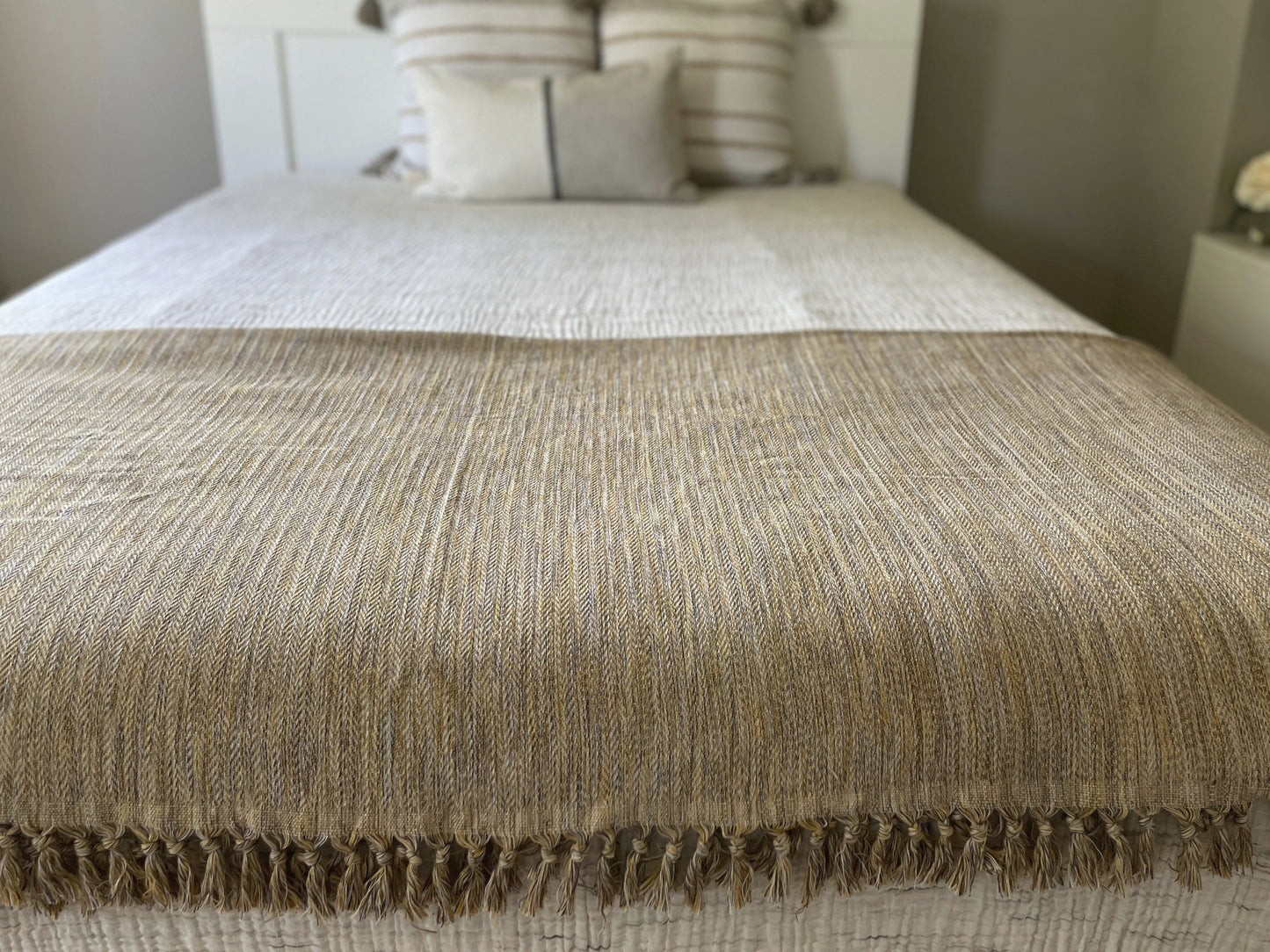Hilary 100% Cotton Blanket Throw