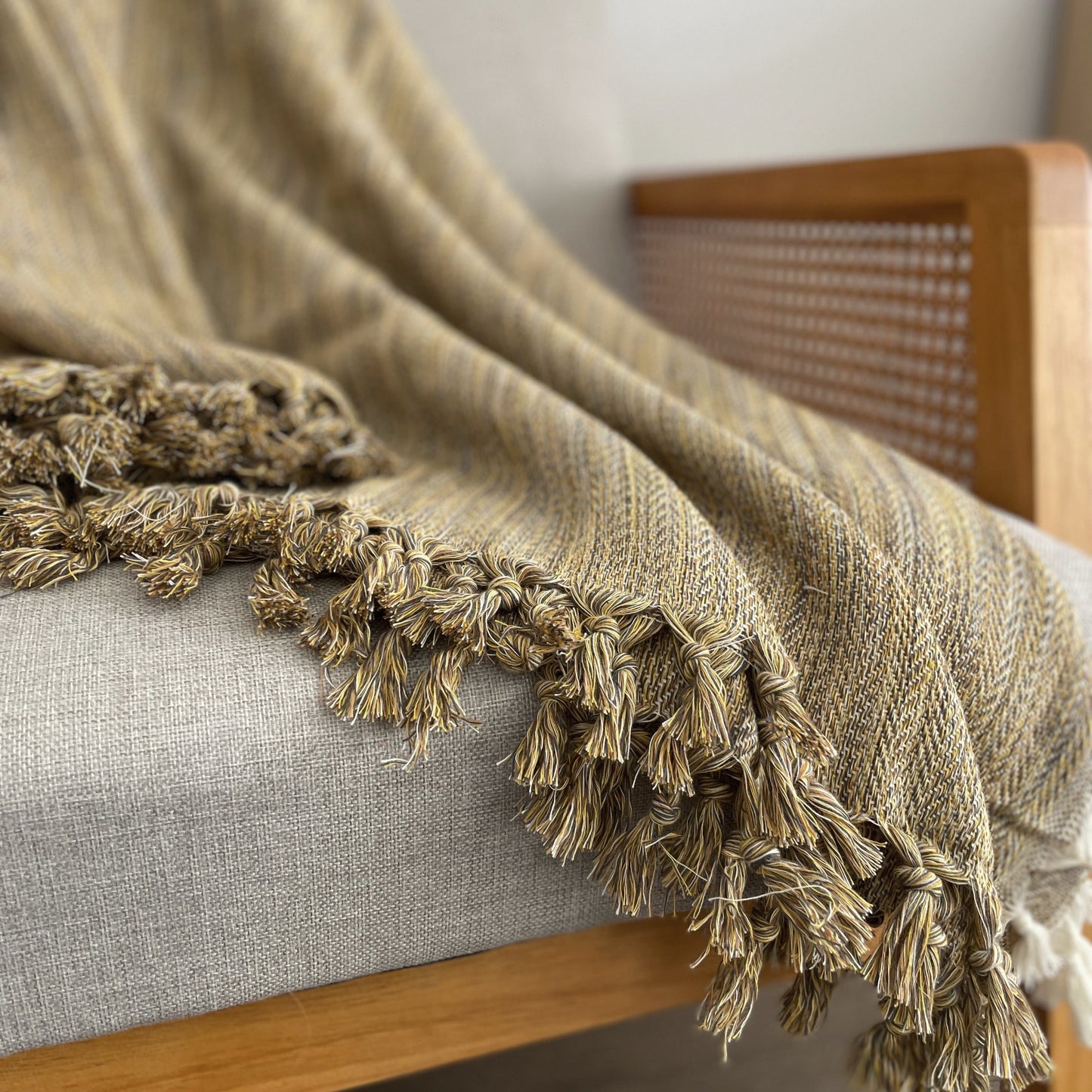 Paris 100% Cotton Blanket Throw