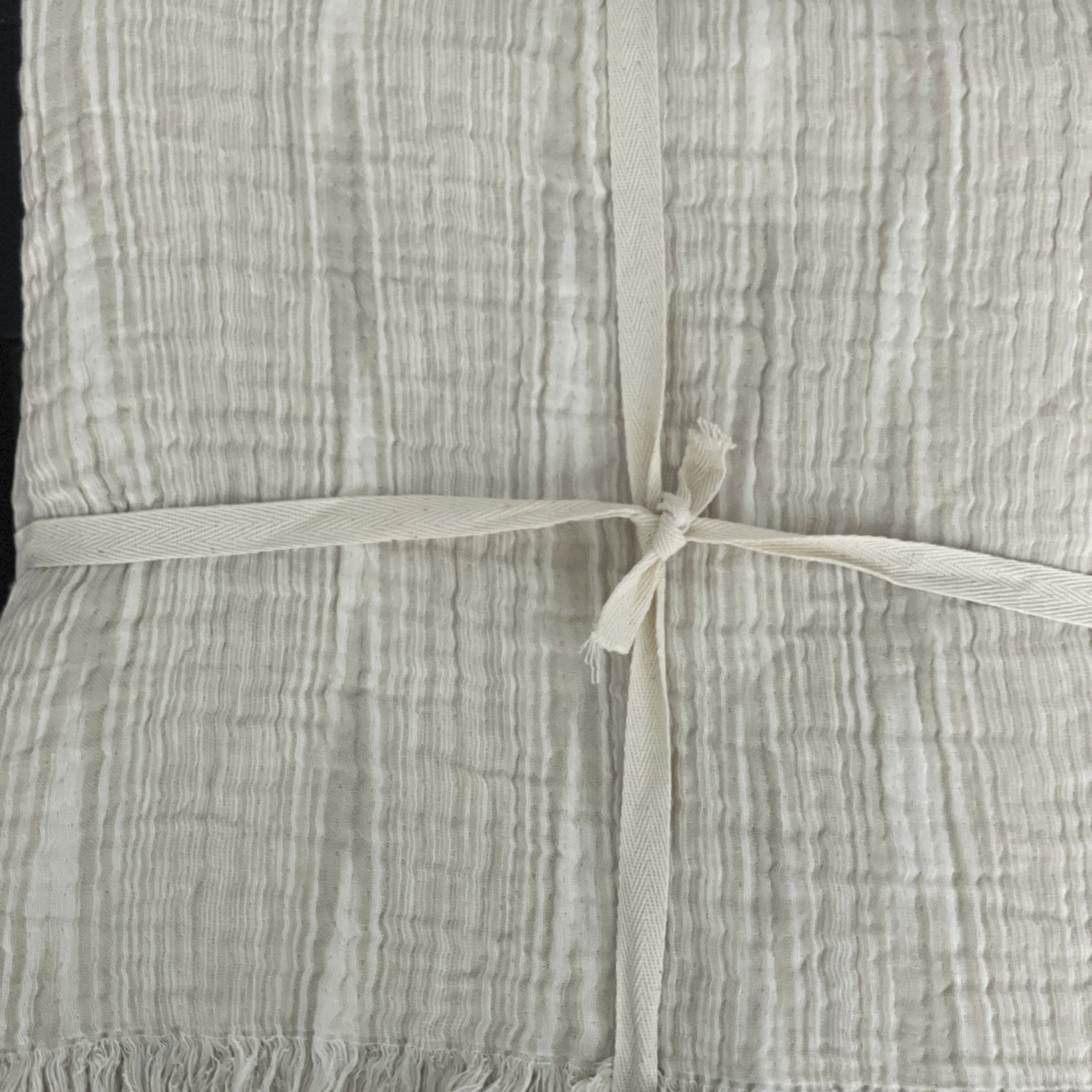 Park Avenue Melange Cotton Muslin Blanket