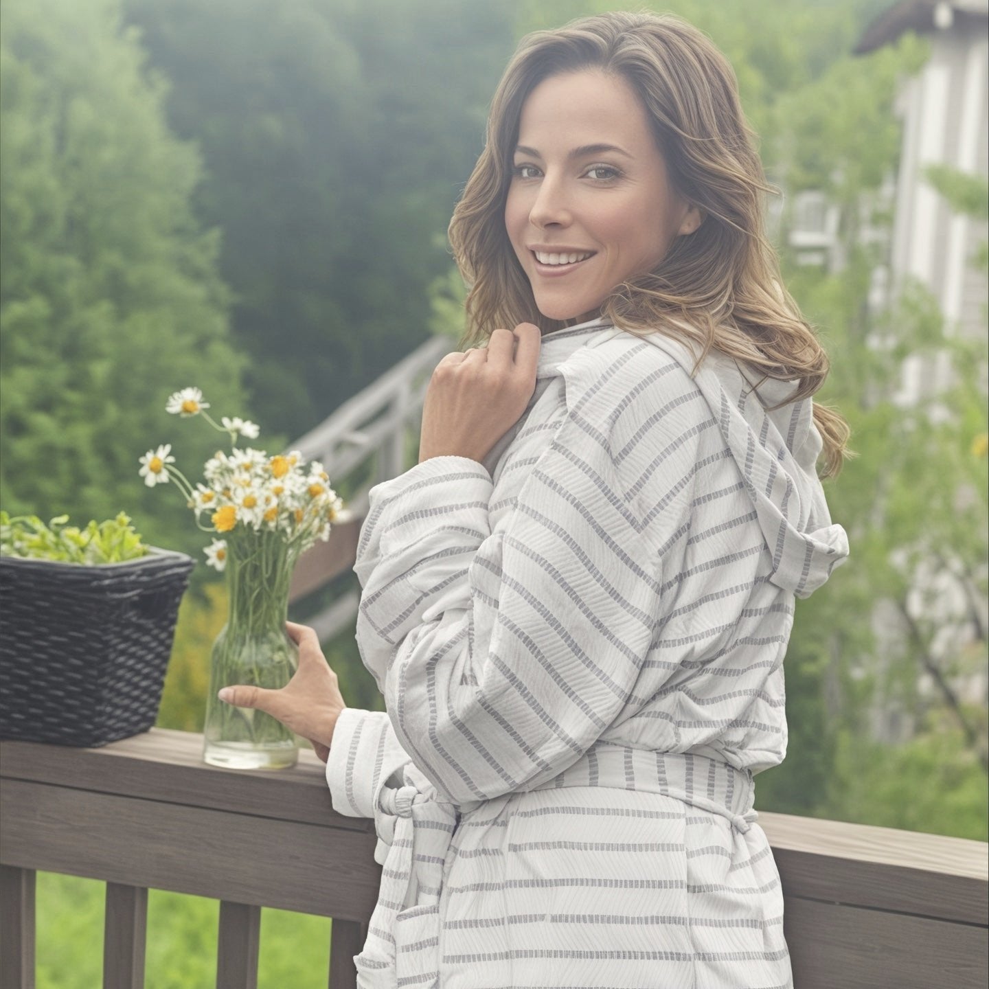 Serene 100% Cotton Robe