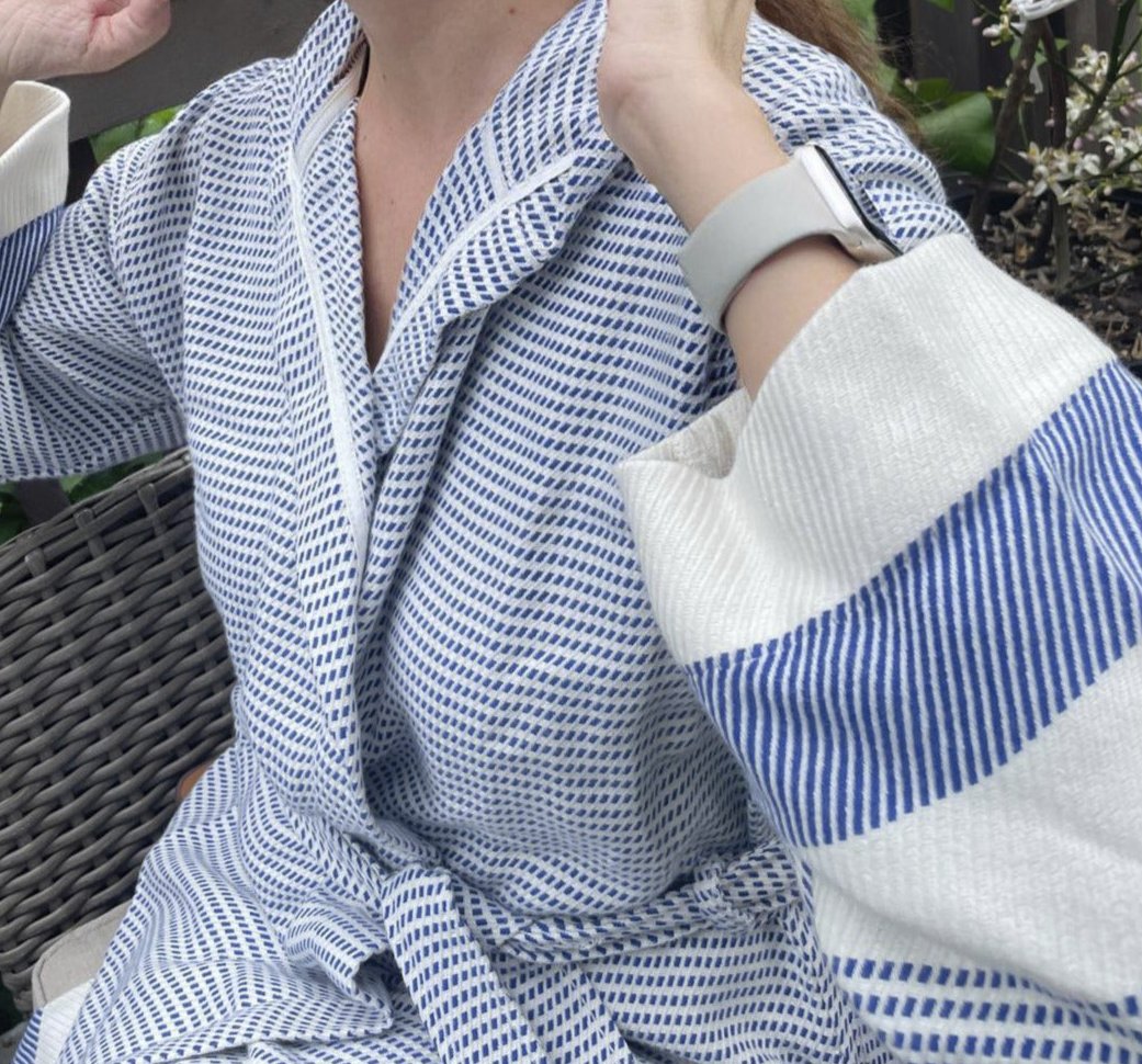 Piero 100% Turkish Cotton Handwoven Robe